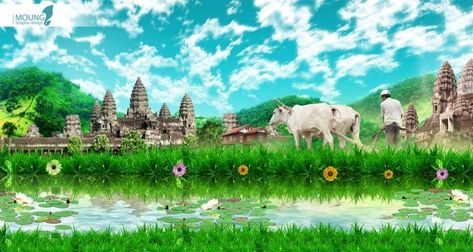 Picture Designs of Cambodia 🇰🇭 Minecraft Modern, Cute Galaxy Wallpaper, Picture Design, Galaxy Wallpaper, Cambodia, Background Images, Minecraft, Natural Landmarks, Travel