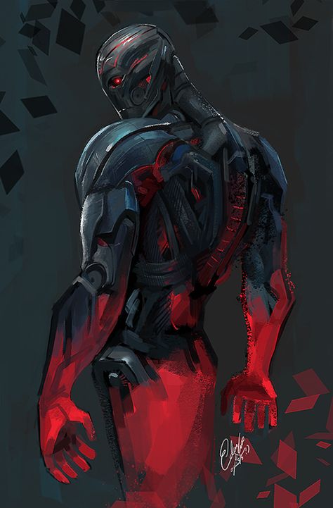 Ultron Fanart, All Avengers Characters, Ultron Comic, Pokemon Zoroark, Ultron Marvel, Anime Egyptian, Dr Doom, Avengers Characters, Avengers 2