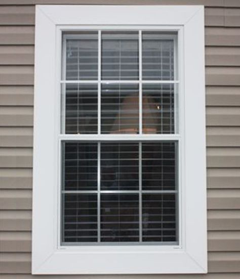 Outdoor Window Trim, Exterior Window Trim Ideas, Window Trim Ideas, Window Trim Styles, Exterior Window Trim, White Window Trim, Exterior Door Trim, Vinyl Window Trim, Diy Exterior