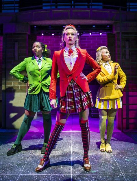 Heathers The Musical Tickets | Theatre Royal Haymarket | LondonTheatre.co.uk Musical Theatre Outfit Ideas, Heathers Costume, Musical Tickets, Musical Theatre Costumes, Theatre Outfit, Musical Costumes, Heathers Movie, Dream Roles, Heather Chandler