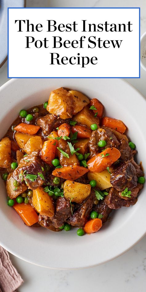 Instant Pot Stewing Beef Recipes, Best Beef Stew Recipe Instant Pot, Instant Beef Stew, Pressure Cooker Beef Stew Instant Pot, Stewing Beef Instant Pot, Instant Pot Beef Stew Recipes Easy, Beef Stew In The Instant Pot, Beef Stew Crock Pot Recipes Instant Pot, Beef Stew In Instant Pot