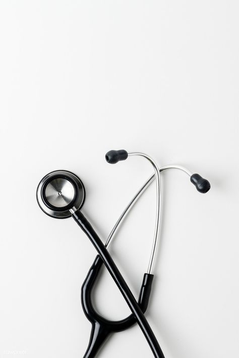 Medical stethoscope on a white background | free image by rawpixel.com / Teddy Rawpixel Nursing Wallpaper, Medical Stethoscope, Medical Photography, Aesthetic Doctor, Medical Quotes, Medical Student Motivation, Nurse Aesthetic, Medical Wallpaper, Medicine Student