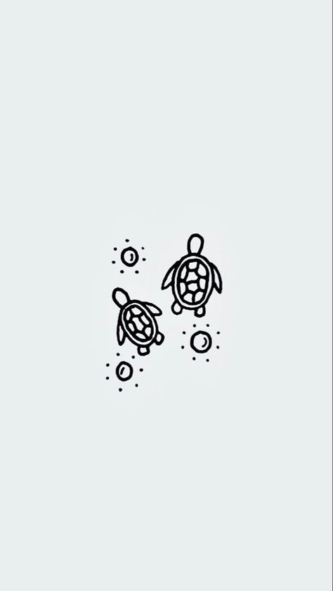 Easy Drawings Of Turtles, Turtle Sketch Simple, Sea Drawings Aesthetic, Turtle Doodles Simple, Cartoon Turtle Drawing Easy, Turtle Outline Drawing, Drawing Turtles Easy, Aesthetic Turtle Drawing, Easy To Draw Turtle