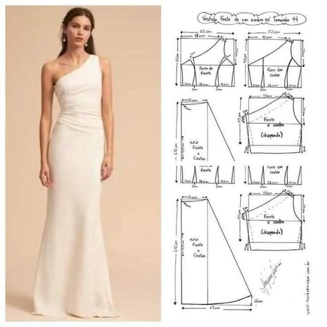 Evening Gown Pattern, Prom Dress Pattern, Diy Clothes Patterns, Formal Dress Patterns, Evening Dress Patterns, Dress Patterns Diy, Easy Dress Sewing Patterns, Girls Clothes Patterns, Corset Pattern