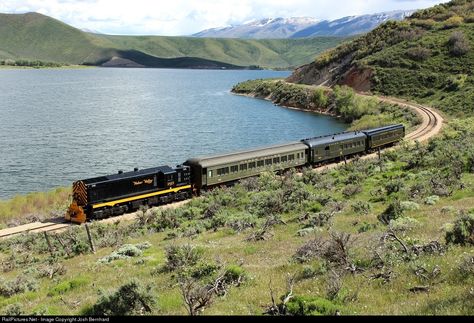 RailPictures.Net Photo: 1813 Heber Valley Railroad EMD MRS-1 at Charleston, Utah by Josh Bernhard Heber Valley Railroad, Denver And Rio Grande Western Railroad, Texas And Pacific Railway, Norfolk And Western Railroad, Utah Usa, Durango & Silverton Narrow Gauge Railroad, Rolling Stock, Charleston, Utah