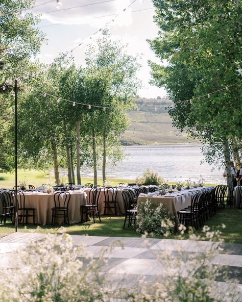 Feeling nostalgic about this summer wedding. 🥹 Find this dance floor and the other rentals at our link in bio.  @bellebodasevents  @aloralani  #summerwedding #dancefloor #weddingdecor #eventdecor #utahwedding #outdoorwedding  bridal inspo, wedding inspo, event decor, event decor rentals, event rentals, wedding rentals, checkered dance floor, waterfront wedding, lakeside wedding, luxury wedding Black And White Dance Floor, Checkered Dance Floor, Black And White Dance, Wedding Lakeside, Resin Chair, White Dance Floor, Velvet Table, White Dance, Utah Mountains