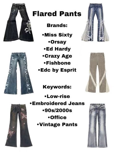 Keywords For Depop, Where To Find Y2k Clothes, Vinted Keywords, Depop Keywords, Trashy Outfits, Clothing Tips, 2000s Fashion Outfits, Swaggy Outfits, Vintage Pants