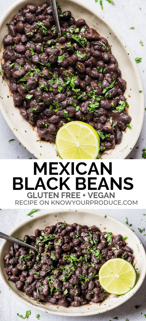 Black Beans And Peppers, Best Black Bean Recipes, Vegan Bean Side Dishes, Raw Black Bean Recipes, Recipes With Black Beans Dinner, Black Bean And Bell Pepper Recipes, Black Beans Vegan Recipe, Black Bean Sides, Easy Black Beans Recipe