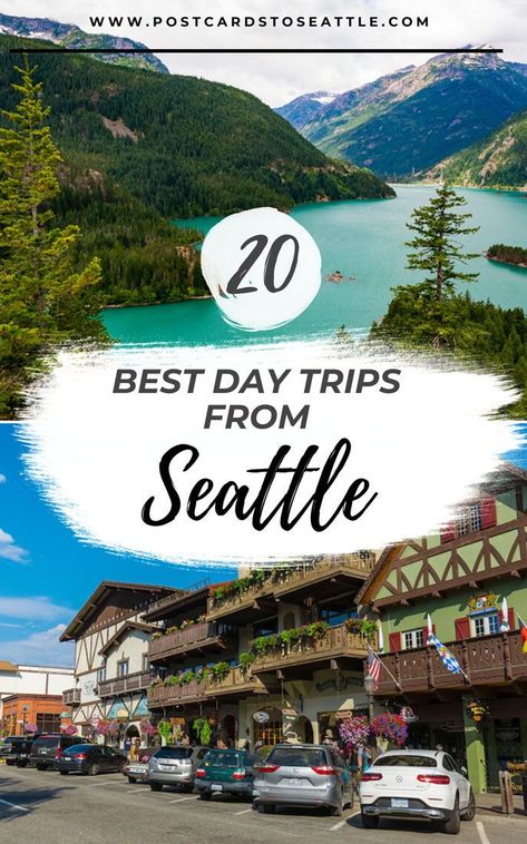 Looking for a Seattle day trip? Here are 20 day trips from Seattle to choose from. #seattletrip #seattlevacation #seattle #daytrips #pacificnorthwest #washington Seattle Day Trips, Pnw Trip, Day Trips From Seattle, Seattle Travel Guide, Seattle Vacation, Washington State Travel, Seattle Travel, Washington Travel, Us Travel Destinations