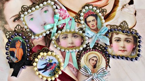 Mark Montano: Vintage Pins Made with Hot Glue Hot Glue Jewelry, Mark Montano, Paint Jewelry, Celebrity Home, Chrissy Metz, Tony Danza, Leann Rimes, Craft Books, Shabby Flowers