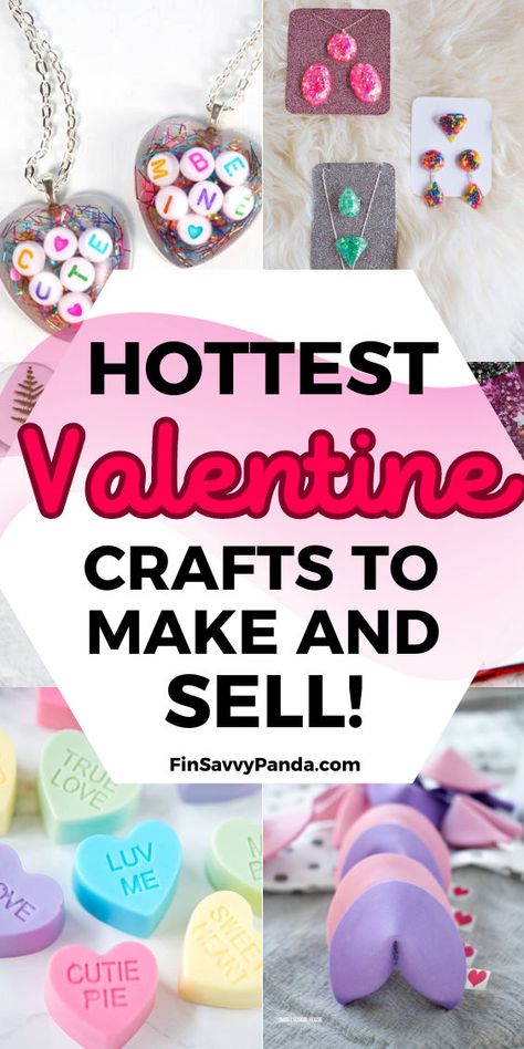 Dive into the lucrative world of easy DIY Valentine's crafts, perfect for your side hustle! From Dollar Tree gems to popular Etsy hits, learn how to make and sell creative and best-selling gifts. Start making money this Valentine's season with these amazing craft ideas!