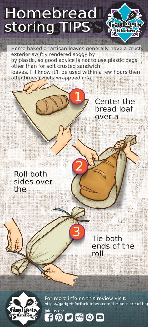 how to store bread How To Store Fresh Baked Bread, Diy Bread Proofing Basket, How To Store Homemade Bread, Pretzel Bread, Sandwich Loaf, Paper Sack, Baguette Bread, Canned Food Storage, Best Bread