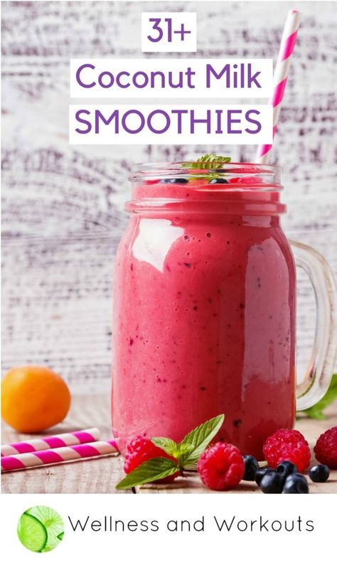 You will love this collection of coconut milk smoothies, recipes from many of your favorite Paleo & Health bloggers. Coconut Milk Smoothie Recipes, Smoothie With Coconut, Pizza Fruit, Coconut Milk Smoothie, Mango Avocado Salsa, Milk Smoothie, Coconut Milk Recipes, Smoothies Recipes, Tropical Smoothie