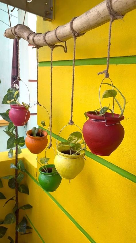 Pot Decorating Ideas, Rajasthani Theme, Bottle Plant, Pot Craft, Planters Diy, Pot Diy, Plants In Bottles, Flower Pot Art, Pot Painting