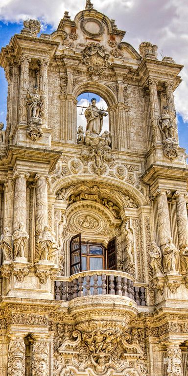 Spanish Baroque Architecture, Most Beautiful Architecture, Spanish Castle Aesthetic, Spanish Architecture Aesthetic, Spanish Architecture Old, Rennaisance Architecture, Architecture Aestethic, Spanish Buildings, Spanish Cathedral