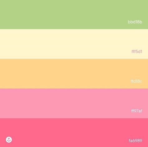 Early 2000s Color Palette, Pink Lemonade Color Palette, Google Calendar Color Palette, Millennial Color Palette, Google Calendar Color Scheme, Pink And Yellow Color Palette, Neon Colour Palette, Summer Palette, Color Design Inspiration