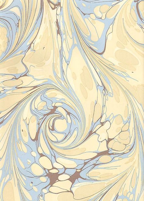 Marble Effect Wallpaper, Blue Marble Wallpaper, Ebru Art, Beige Marble, Marble Wallpaper, Blue And Beige, Marble Paper, Marble Art, Blue Marble