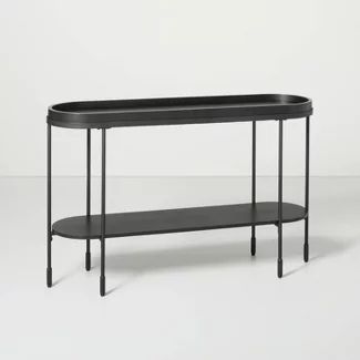 Console, Sofa & Entryway Tables : Page 2 : Target Black Hearth, Magnolia Furniture, Sofa Entryway, Console Table Black, Black Console Table, Hearth & Hand With Magnolia, Metal Console Table, Narrow Console Table, Metal Console