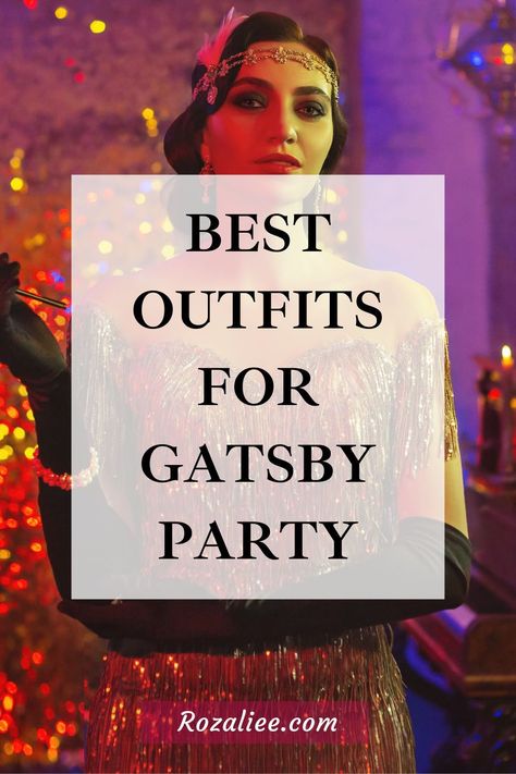 Enter the Jazz Age with our fun guide to flapper costume ideas for the Great Gatsby parties. From perfect headpieces to killer flapper dresses, we have everything you need to look like you just stepped out of a Roaring 20s party.

#greatgatsbypartydress
#flapperstyledressesgatsby
#1920shairaccessoriesflapperstyle

flapper girls 1920s costumes
great gatsby party dress outfits
what to wear to a gatsby party 20s Gala Dress, The Great Gatsby Party Dress, Great Gatsby Attire For Women, Roaring 29s Party, 1920s Flapper Dress Costume, Flapper Outfits Gatsby Roaring 20s, Roaring Twenties Dress, 20 Style 1920s, Gatsby Christmas Party Outfit