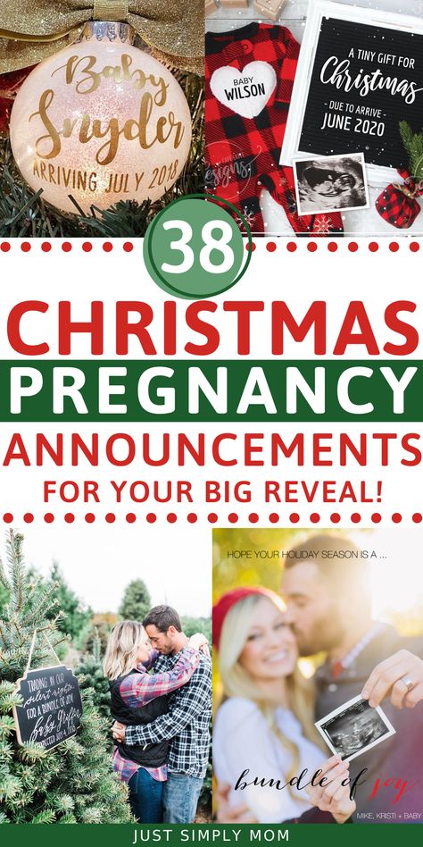 So many great ideas for your Christmas pregnancy announcements to reveal that you're expecting a baby this holiday season. Congrats to the new mom & dad to be! Christmas Pregnancy Announcement Ideas, Holiday Baby Announcement, Winter Pregnancy Announcement, Holiday Pregnancy Announcement, Baby Announcement Ideas, Christmas Gender Reveal, Pregnancy Announcement Sibling, Unique Pregnancy Announcement, Pregnancy Announcement Ideas