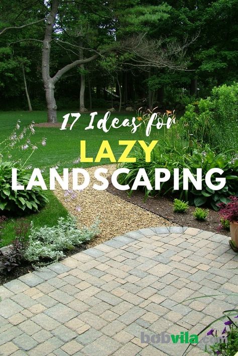 Low Maintenance Backyard, Trees Landscaping, Landscaping With Large Rocks Front Yard, Landscaping With Large Rocks Natural, Patio Grande, The Invincible, Landscaping With Boulders, Easy Landscaping, Landscaping With Large Rocks