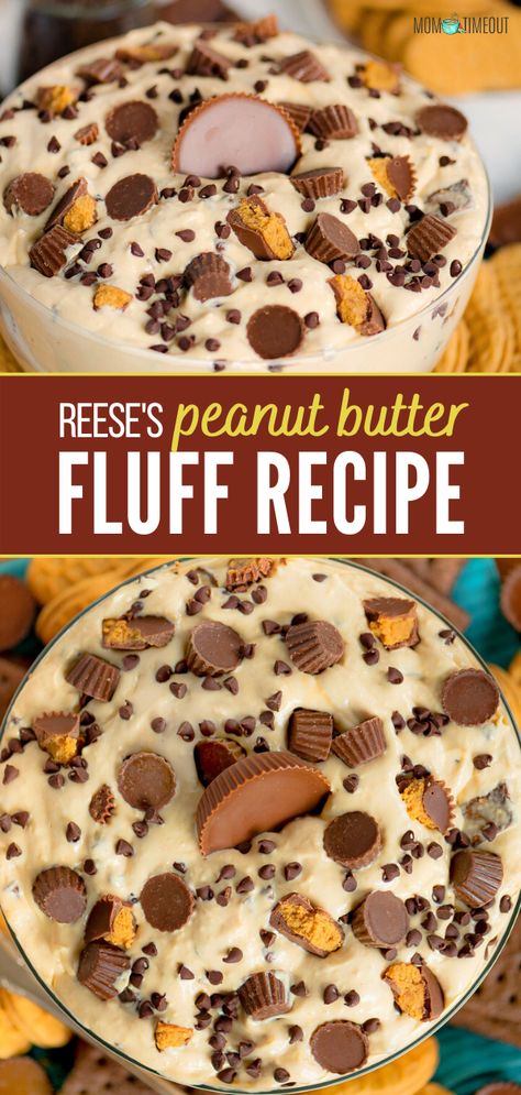 Peanut Butter Fluff, Appetizers Fruit, Dessert Dip Recipes, Fluff Recipe, Fluff Desserts, Sweet Dips, Peanut Butter Desserts, Party Appetizers, Easy Peanut Butter