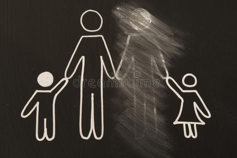 Broken family. Drawn on a blackboard , #Aff, #family, #Broken, #blackboard, #Drawn #ad Absent Father, Family Counseling, Divorced Parents, Broken Home, Parental Alienation, I Want To Leave, Emotionally Unavailable, Family Drawing, Co Parenting