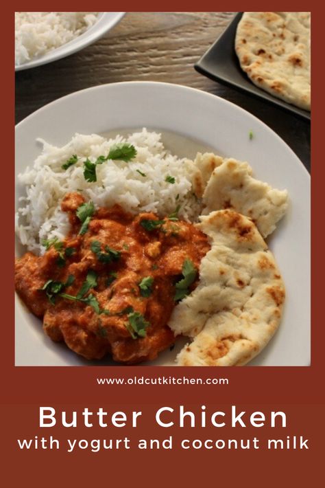 Butter Chicken Recipe Easy Coconut Milk, Yogurt Butter Chicken, Butter Chicken With Yogurt, Coconut Milk Butter Chicken, Butter Chicken Recipe With Coconut Milk, Butter Chicken Coconut Milk, Butter Milk Chicken Recipe, Butter Chicken With Coconut Milk, Coconut Butter Chicken