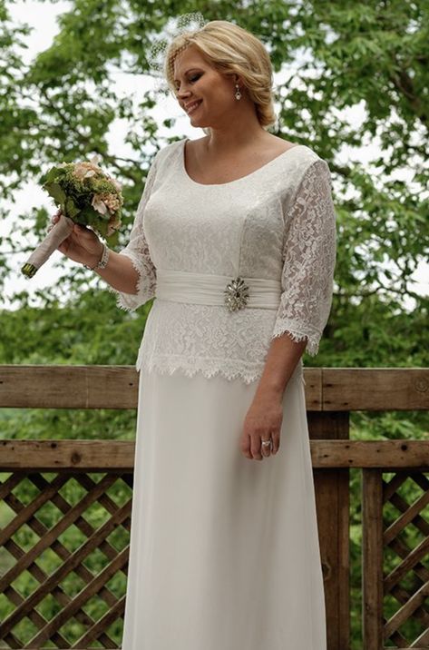 50 Decent Wedding Dresses for Older Brides Over 60 - Plus Size Women Fashion Over 50 Wedding Dress, Wedding Dresses For Older Women, Older Bride Dresses, Dresses For Older Brides, Wedding Dresses For Older Brides, Older Bride Wedding Dress, 2nd Wedding Dresses, Backless Prom Dresses, Casual Wedding Dress