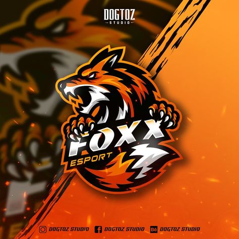 Mascot Logo Design, Logo Illustration Design, Logo Mascot, Esports Logo, Fox Logo, Werewolf Art, Lets Talk, Pin Logo, Mascot Logo