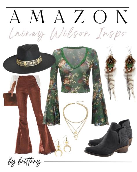 Laney Wilson, Western Concert Outfit, Country Concert Outfit Fall, Country Music Concert Outfit, Concert Outfit Fall, Concert Outfit Winter, Country Outfits Women, Lainey Wilson, Nashville Trip