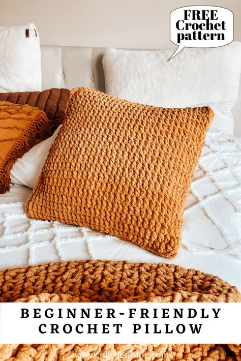 Crochet A Pillow, Crochet Pillow Case Pattern, Diy Crochet Pillow, Cj Design, Crochet Cushion Covers, Pillow Cover Crochet Pattern, Crochet Pillow Patterns Free, Crochet Pillow Cases, Pillow Covers Pattern