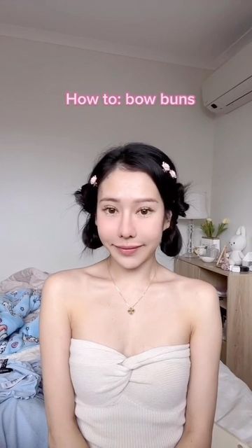 Butterfly Buns Hair, Butterfly Bun Hairstyle, Bow Bun Hairstyle, Butterfly Buns, Bow Buns, Butterfly Bun, Bun Bow, Bow Bun, Butterfly Bow