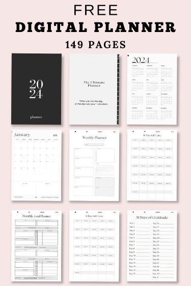 Unlock the power of organization with our FREE digital planner! 🗓️ This isn't just any planner; it's your new aesthetic and personal assistant for 2024. 🌟 Get your ideas flowing and your schedules in check with our beautifully designed calendar and weekly planner templates. Perfect for GoodNotes and Notability. So whether you're planning your day, your week, or your entire month, do it in style . Free digital download available now. Start planning the year ahead with clarity elegance! ✨ Business Planner Printables, Free Digital Planner, Free Planner Templates, Study Planner Printable, To Do Planner, Planner Writing, Monthly Planner Template, Budget Planner Template, Small Business Planner