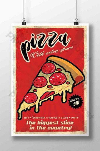 Creative Advertising Poster, Spaghetti Pizza, Creative Pizza, Pizza Poster, Poster S, Food Promotion, Food Cartoon, Poster Psd Free Download, Pizza Food