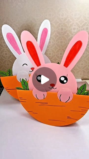 463K views · 23K likes | Itsy Bitsy Artsy I Art & Craft I Creative DIY on Instagram: "Craft your way to joy with this easy DIY paper bunny! 🐰🐁🌿✂️ A hopping good time for kids and a stress-free project for parents.  . . ➡️ @itsy_bitsy_23 ➡️ @itsy_bitsy_23 ➡️ @itsy_bitsy_23 . . #DIYBunny #PaperCrafts #KidsCrafts #CraftyFun #EasyCrafts #CreativeKids #CraftyMoments #HomemadeToys #KidFriendlyCrafts #ArtAndCraft #ParentingWin #CraftingHappiness #SimpleJoys #PaperBunnyLove #DIYKidsToys #CraftyAdventures #PlayfulCreativity #HandmadeHappiness #FunWithCrafts #CraftyFamily" Easter Bunny Paper Craft, Bunny Art Projects, Kid Friendly Art, Easter Paper Crafts, Time For Kids, Paper Bunny, Easter Arts And Crafts, Fun Easter Crafts, Homeschool Crafts