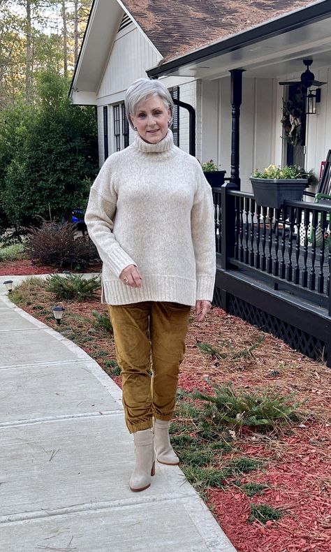 Daily Look 11.23.22 - Style At A Certain Age Winter Neutrals, Style At A Certain Age, Simple Sweaters, Winter Neutral, Cashmere Dress, Classic Wardrobe, Neutral Outfit, Built In Wardrobe, Neutral Fashion