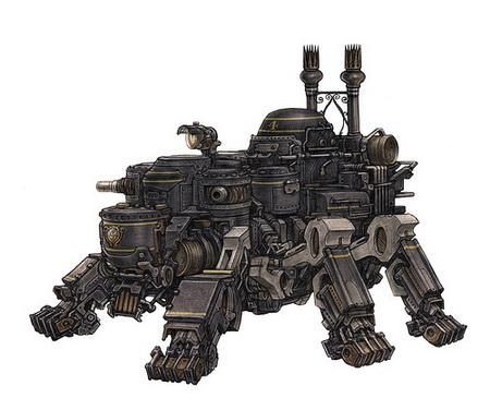 Dieselpunk Mech, Walking Tank, Dieselpunk Vehicles, Steampunk Vehicle, Military Technology, Dungeons And Dragons Homebrew, Steampunk Art, Robots Concept, Robot Concept Art