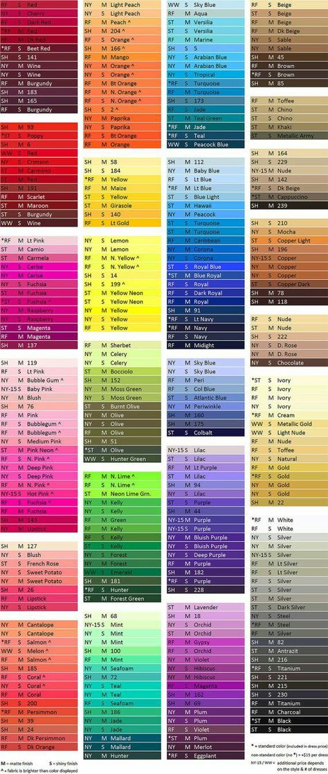 Infinity Bridesmaid Dress, Color Names Chart, All Colours Name, Pantone Color Chart, Color Knowledge, Bridesmaid Dress Color, Color Mixing Chart, Color Palette Challenge, Convertible Dress