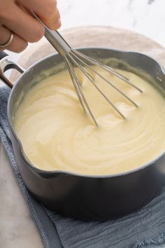 Roux Sauce, Roux Recipe, Pudding Recipes Homemade, Vanilla Pudding Recipes, Homemade Vanilla Pudding, Sour Milk, White Sauce Recipes, Homemade Banana Pudding, Recipe Pasta