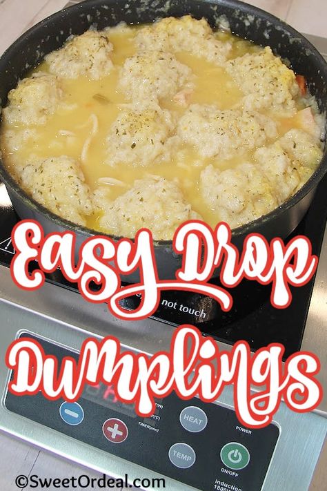 Dumpling For Soup Recipe, Dumpling Mix Recipe, Dumplings Made With Self Rising Flour, Best Dumplings Recipe Homemade, Flour Dumplings For Soup, Easy Homemade Dumplings For Soup, Easy Drop Dumplings For Soup, How To Make Homemade Dumplings For Chicken And Dumplings, Flour Egg Water Dumplings