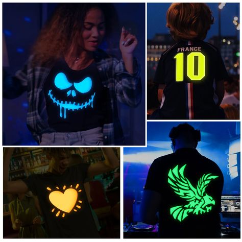 Glow In The Dark T Shirt Ideas Diy, Glow In The Dark Shirt Ideas Diy, Diy Neon Shirt Ideas, Diy Glow In The Dark Shirt, Glow In The Dark Shirt Ideas, Neon Shirt Ideas, Glow In The Dark Shirt, Diy Glow In The Dark, Dark T Shirt