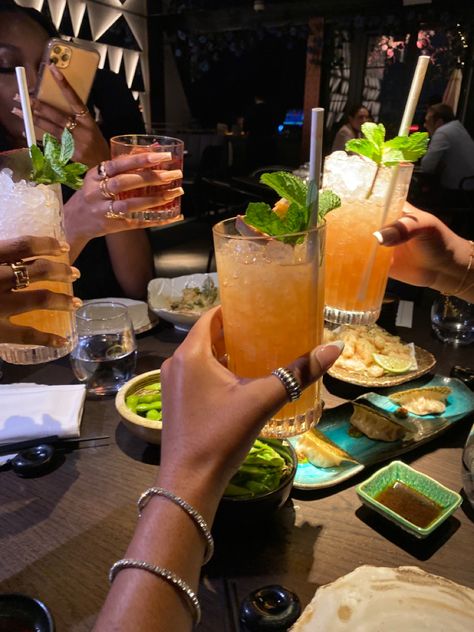 Girl Dates Aesthetic, Girls Night Aesthetic Black Women, Summer Night Out Aesthetic, Girls Night Out Aesthetic Black Women, Black Girls Night Out, Black Girls Night Out Aesthetic, Girl Date Aesthetic, Girl Night Out, Girls Night Black Women