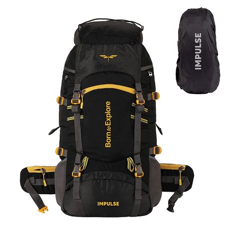 Experience unparalleled convenience and functionality with the Impulse Rucksack Bags 60 Litres Travel Bag for Men. Designed specifically for the modern traveler, this spacious tourist bag is perfect for all your travel adventures, hiking, trekking, camping, and more. With a generous capacity of 60 litres, you'll have more than enough room to pack all your essentials and gear. The bag features multiple compartments and pockets, allowing for organized storage of your belongings. Backpack For Hiking, Trekking Bag, Men Camping, Backpacking Sleeping Bag, Rucksack Bags, Mens Backpack Travel, Hiking Bag, Bag For Travel, Mens Travel Bag