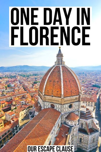 Only have a day in Florence? Here's how to see the best of Florence with just one day in the city!  one day in florence itinerary | florence in a day | best things to do in florence italy | best places to visit in florence | florence things to do in | florence travel tips | florence vacation ideas | what to do in florence | best things to see in florence | 24 hours in florence italy | florence in 24 hours | florence travel guide | italy itinerary | italy travel tips | italy travel destinations Florence Pictures, Florence In A Day, One Day In Florence, Florence Travel, Fav Place, Romantic Images, Italy Trip, Italy Travel Tips, Voyage Europe