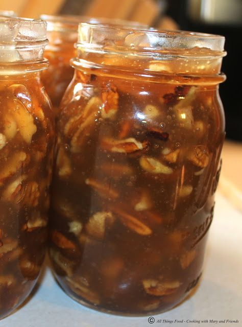 Canned Pecan Pie Filling, Canning Gifts Ideas, Pie Filling Canning, Canning Butter, Preserve Recipes, Homemade Pecan Pie, Pie Fillings, Food Canning, Pressure Canning Recipes