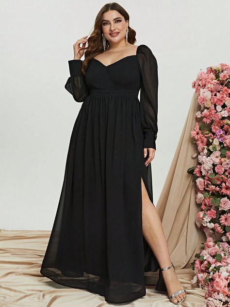 Plus Sweetheart Neck Chiffon Formal Dress Blue Plus Size Dresses, Cocktail Dress Maternity, Plus Size Lace Dress, Plus Size Maternity Dresses, Maternity Evening Dress, Plus Size Sequin Dresses, Maternity Bridesmaid Dresses, Plus Size Bridesmaid, Tulle Bridesmaid Dress