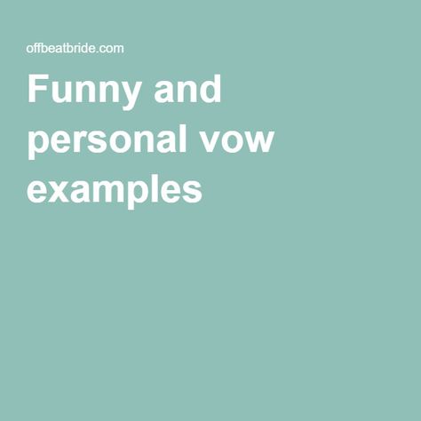 Funny and personal vow examples Older Couple Wedding, Wedding Vows Template, Vow Examples, Funny Wedding Vows, Wedding Vows Examples, Wedding Vow, Best Friends Funny, Husband Humor, Real Couples