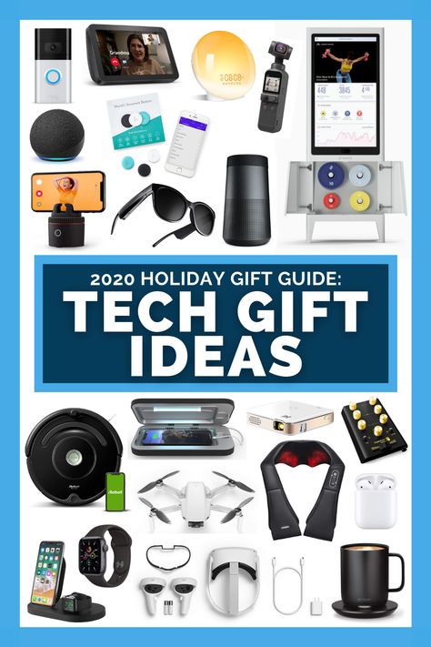 20 of the coolest tech gift ideas for anyone who loves all things tech! List of the best tech gifts of 2020! | tech gifts for men, cool tech gifts, tech gifts for teenagers. tech gifts for dad, rad tech gifts. tech gifts gadgets and gizmos, tech gifts 2020, tech gifts for women, tech gifts for her, tech gifts for him, gift ideas 2020, fun tech gifts, cool tech gadgets Tech Gadgets Gift Basket, Gifts For Business Men, Tech Gift Basket, Easy Gadgets, Tech Gifts For Dad, Top Tech Gifts, Best Tech Gifts, Gift Ideas For Anyone, Gifts For Teenagers