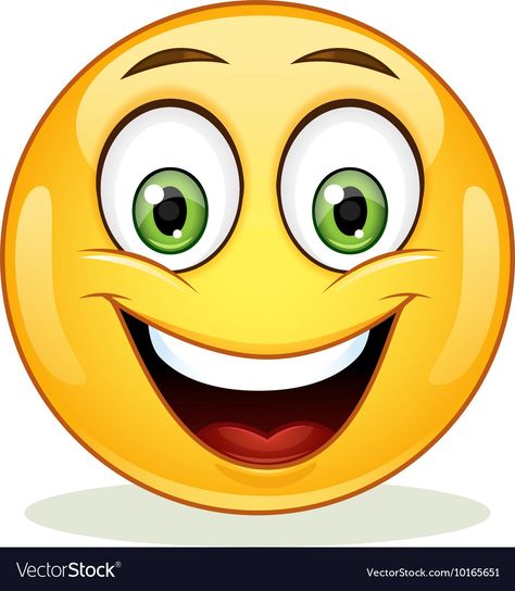 Happy Face Illustration, Happy Face Images, Happy Face Icon, Smile Vector, Happy Icon, Happy Emoticon, Icon Face, Put On A Happy Face, Emoticon Faces